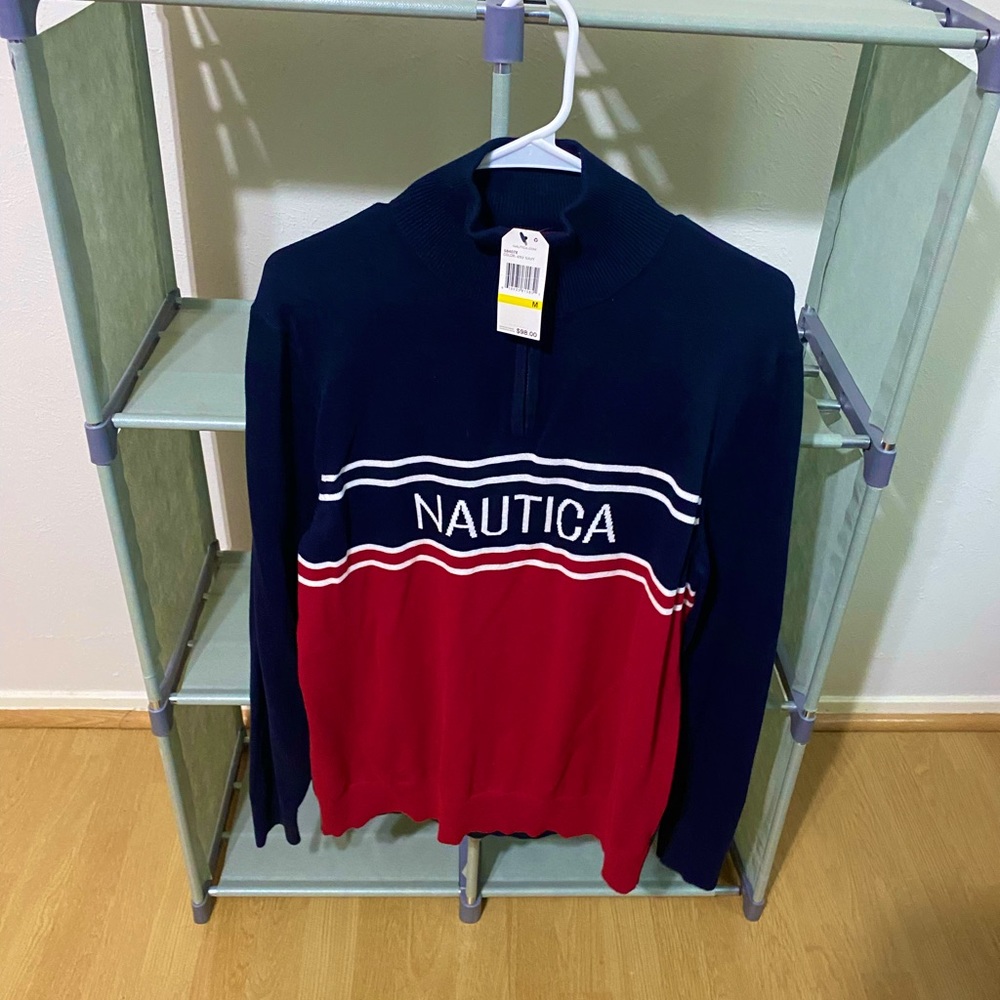 Nautica Quarterzip Pullover Sweatshirt